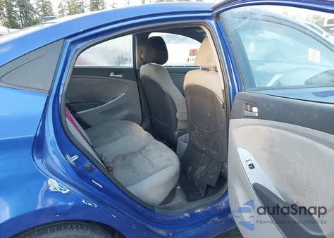 2013 Hyundai Accent Gls из США, поврежденный, VIN KMHCT4AE0DU539153